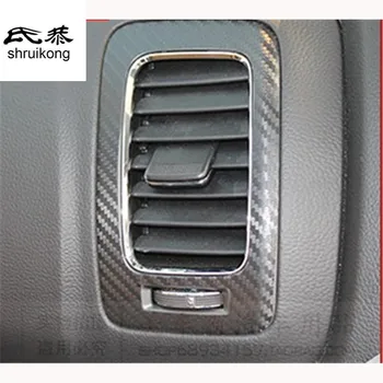 1 бр. автомобили стикер от въглеродни влакна в предната част на капака, за украса на излизане на климатик за KIA Serato K3 2013-2018