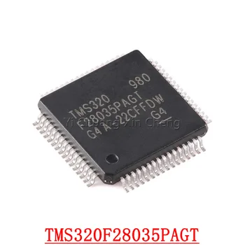 10 броя Нови Оригинални TMS320F28035PAGT TMS320F28035 на Чип за микроконтролера 32-битова одноядерная 60 Mhz 128 KB (64K x 16) FLASH 64-TQFP