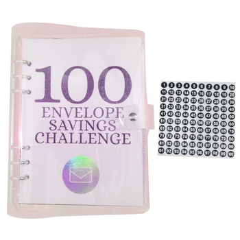 100 дневен предизвикателство, спестяващ пари, 100 пликове, задачата за спестяване на пари: весел и лесен планер бюджет