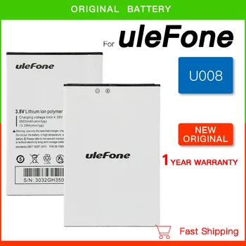 100% Оригинална Замяна Батерия 3500 mah за uleFone U008 Pro 4G Смартфон 5,0 инча MTK6737 Batteria с Номер за проследяване
