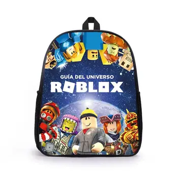 12-инчови горещи ученически чанти ROBLOX за детска градина за момчета и момичета, Мультяшные чанти за книги, Детска Чанта за деца, Детска раница
