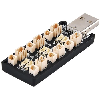 1S LiPo Батерия USB Зарядно устройство 3,7 В/4,20 В 6-канален 1S LiPo Зарядно устройство Micro - JST 1,25 JST-PH Конектори 2.0 MCX MCPX
