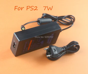 1бр За Sony PS2 70000 7 W Конзола ЕС/САЩ Игрова Конзола на ЕС Включете Ac Адаптер Преобразувател на Храна Стенно Зарядно Устройство Пътно Зарядно