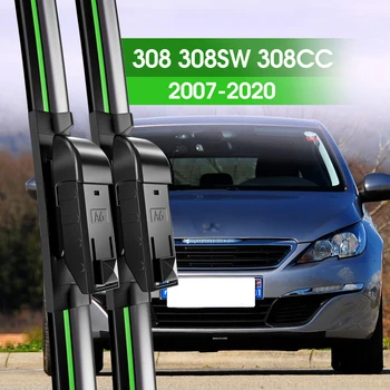 2 бр. Четки за Чистачки на Предното Предното Стъкло За Peugeot 308 308SW 308CC 2007-2020 2008 2009 2012 2014 2015 Аксесоари За Прозорци на Ветровом Стъкло