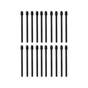 (20 пакети) Накрайници за маркери химикалки/уши за подмяна на писеца Remarkable 2 Меки накрайници /накрайници в черен цвят