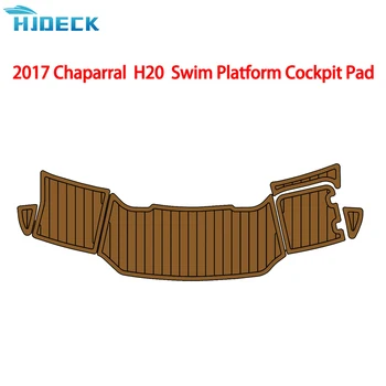2017 Тяговый мат Chaparral H2O за краката, Самозалепващи спортна платформа за плуване в кокпите, Адаптивни тампон за пилотската кабина