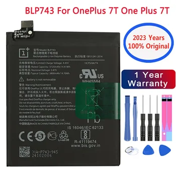 2023 Година 100% Оригинална Батерия за Телефон Oneplus 7T One Plus 7T BLP743 висок Клас Батерия За смартфон В Наличност + Инструменти
