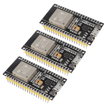 3ШТ ESP-WROOM-32 ESP32 2-В-1 2,4 Ghz Двухрежимный WiFi + Bluetooth Двуядрен Микроконтроллерный процесор за Arduino IDE