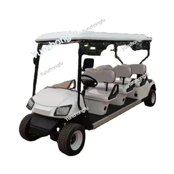4-дължината на 4-местната електрическа количка за голф, количка за голф, количка за голф, Германия, Количка за голф, за улиците, Има готови стоки
