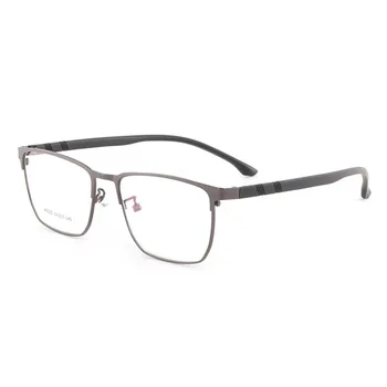 54 мм 2023 Нов титан сплав мъжки Квадратни Очила В Рамка, Предписани Очила, Оптични Очила 5025