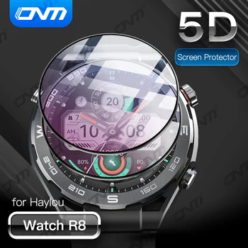 5D Защитно фолио за Haylou Watch R8 Screen Protector Против надраскване за Аксесоари Haylou R8 Smartwatch Протектор (Без стъкло)