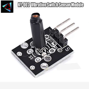 5шт 3pin KY-002 SW-18015P Модул сензор ключа шок, вибрации за arduino Сам Kit
