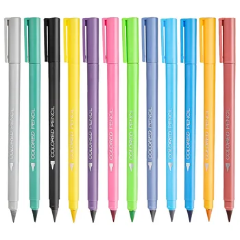 60шт Цветни Моливи HB Моливи Без подостряне на Моливи за ученици от Канцеларски материали за офиса
