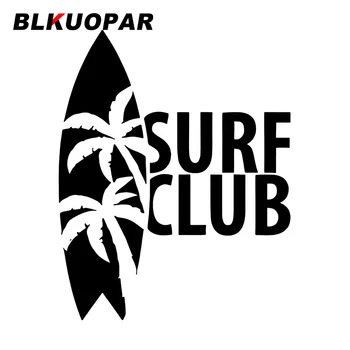BLKUOPAR Дъска за сърф, етикети във формата на палма, забавна vinyl стикер, окклюзия, драскотини, щанцоване, прозорец за мотоциклети, автомобили стоки