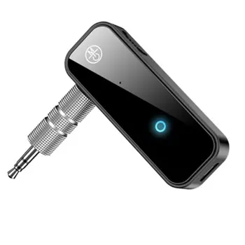 Bluetooth-съвместим приемник-предавател 5.0 2 В 1 Безжичен адаптер C28 Жак 3,5 мм за автомобилни музикални аудиоприемника