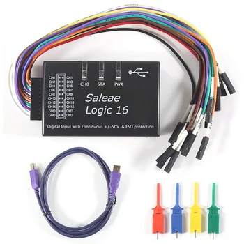 Logic USB Logic Анализатор Мультисистемный на Анализатор За Официалната Версия на Честотата на 100 М 16 Канала Уреди