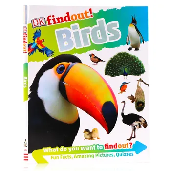 MiluMilu Knowledge Discovery Series Детска Книжка с картинки за просвещението DK Findout Birds Оригинала Внесен на английски език