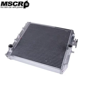 MSCRP 2-Ред 42 мм Алуминиев автомобил автоматично Радиатор за Хонда Civic Del Sol 92-00 MT EG/EK Manual MSCRP-YX01140