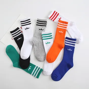 NewTube Спортни модни чорапи AD Clover Мъжки и дамски памучни чорапи Wild Ins, Шарени чорапи 2023