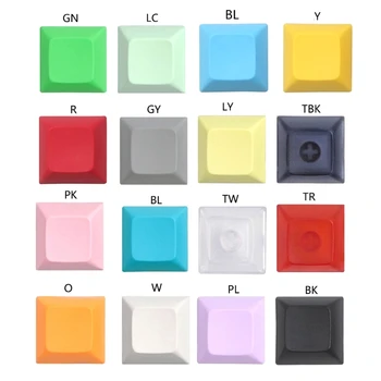OFBK DSA Клавиша Blank Personality Supplement 1U Keycaps 20 броя многоцветни