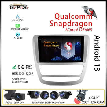 Qualcomm Carplay Android Auto За ЖСК T6 Т8 2015-2018 Автомобилна Видео Авторадио Мултимедиен Плеър Радио GPS Навигация Стерео WIFI