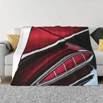 Red Tail Impala Vintage 59 Одеяло Дъглас Питтмана, Постилка За Легло, Винтажное Предмет На Зимата, Декоративни Одеала За Дивана