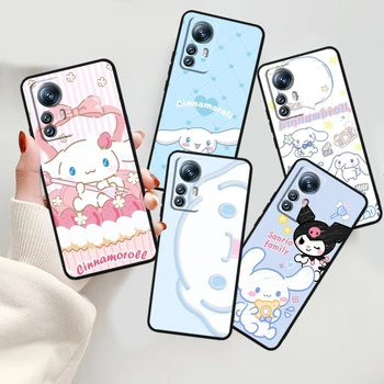 Sanrio Cinnamoroll Kitty За Xiaomi Mi 13 12T 12 11T 11i 11 A3 10T 10 CC9E 9 Pro Lite Ultra 5G Black Калъф За вашия Телефон