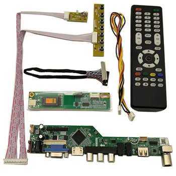 TV + HDMI + VGA + AV + USB Контрол на Такси на Водача на Монитора, За да B150XG01 V2/V7/V8 1024*768 LCD Led Екранната Лента