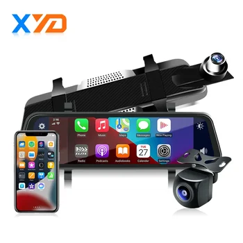 XYDIN автомобили арматурното табло, Камера, записващо устройство, Безжична Carplay Ips сензорен екран