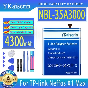 YKaiserin Батерия NBL-35A3000 NBL35A3000 4300 mah За TP-LINK за мобилен телефон Neffos TP903A TP903C X1 Max X1Max Bateria