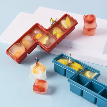 YOMDID Формата За Производство на Кубчета Лед Творчески Тава За Кубчета Лед moldes САМ Инструмент За Приготвяне на Лед Практично Производител на Кубчета Лед ПП Инструменти За Сладолед