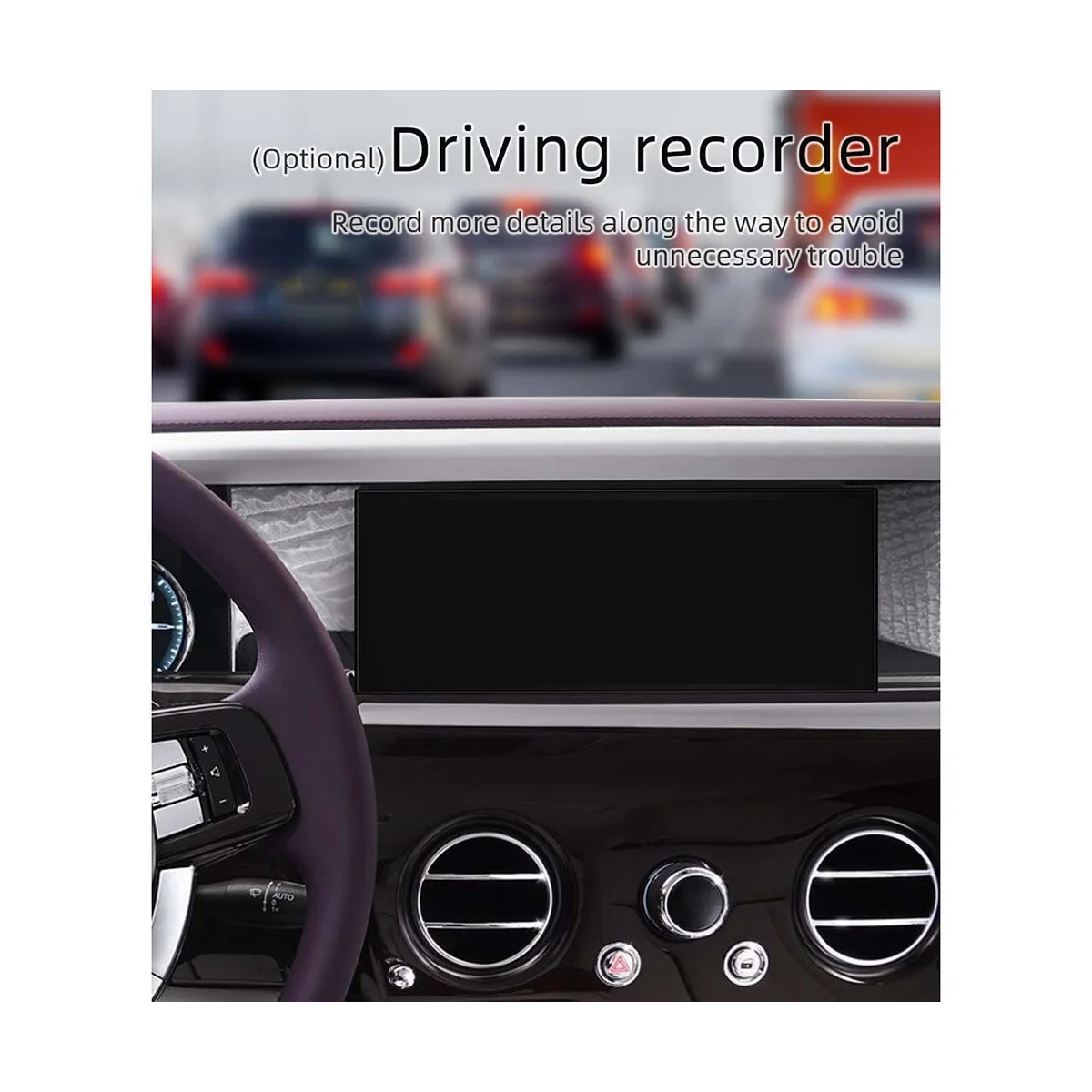 1Din 6,8-инчов Автомобилен Екран CarPlay Android-Авторадио Кола Стерео Bluetooth MP5 Плейър, FM-приемник, Аудио 1 + 32G домакин