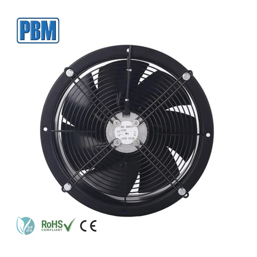 Аксиален вентилатор vdc 365x90 мм за системи за вентилация
