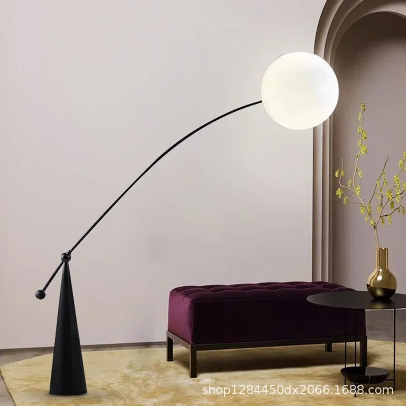 Нощна лампа за улов на риба в скандинавски Instagram-стил, под лампа за дневна, спалня, Евтин Луксозен Дизайнерски диван Villa