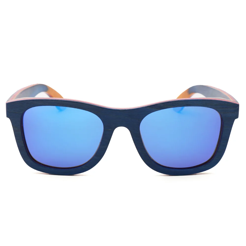 BerWer Нови Дамски Дървени Слънчеви Очила Polarized Ръчен Труд За Скейтборд Дървени Мъжки Слънчеви Очила Men Gafas Oculos De Sol