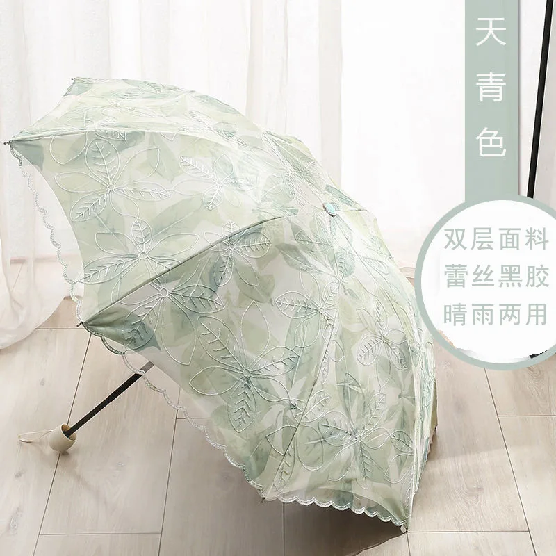 Завързана Жена чадър със защита от ултравиолетови лъчи, Цвети, женски Ветрозащитный, водоустойчив, Слънце, Слънчево Дъждовно Лято, Джобен чадър за пътуване