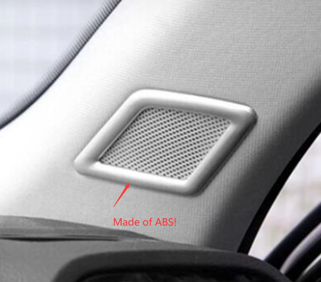 За Audi Q3 F3 2019-2022 Аксесоари за интериора Говорител Звуков сигнал Рамка Декор Покритие капак от Неръждаема стомана