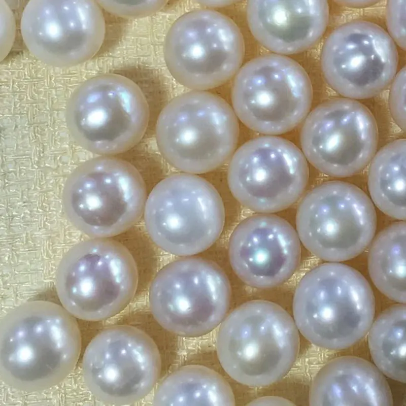 20 бр 6-7 мм AA + Сребристо сиво Естествен подарък за парти Love Wish Pearl Цвят Устричного перли