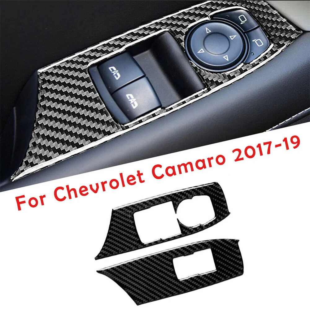 Декоративни панел подемни ключа от въглеродни влакна за Chevrolet Camaro 2017-19 Декоративни стикери от карбон