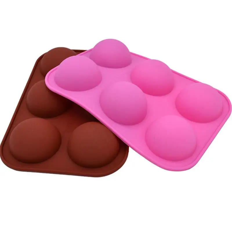 1/3ШТ Силиконова форма за печене сладкарски форми, Шоколадова сфера, под формата на топки, Силиконова форма за торта Pops, форма за бисквити, силиконова