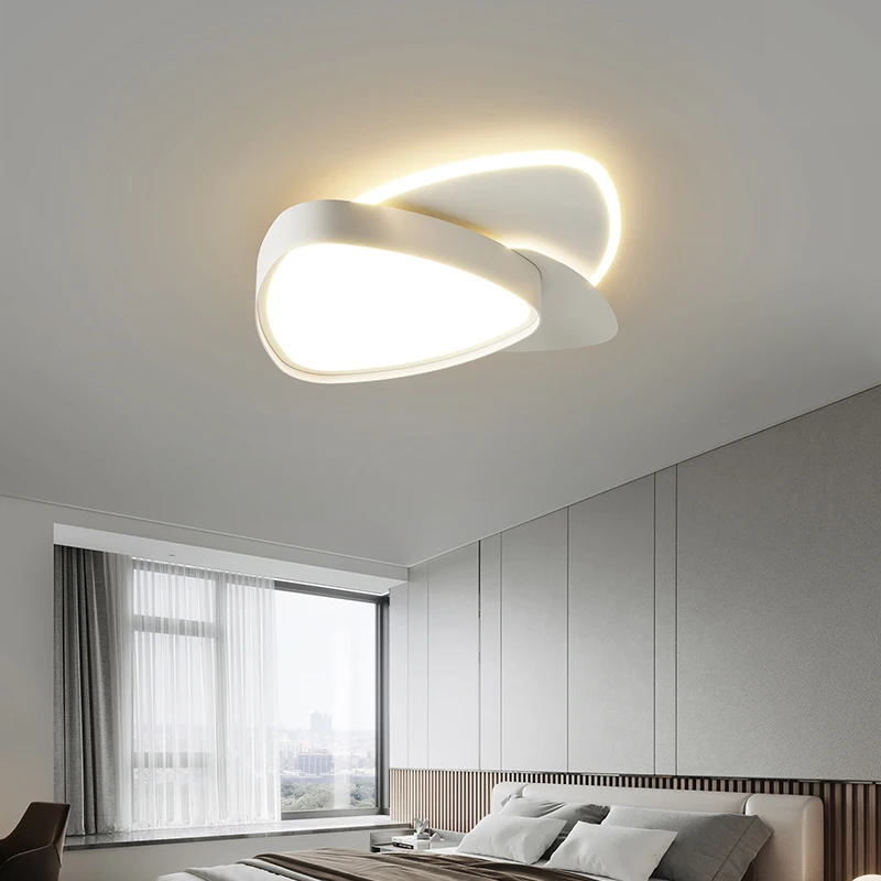 Модерни минималистичные бели led плафониери за хола спални, кабинет, кухня осветителни Тела за вътрешно осветление Daily Lamp AC 90-260 В