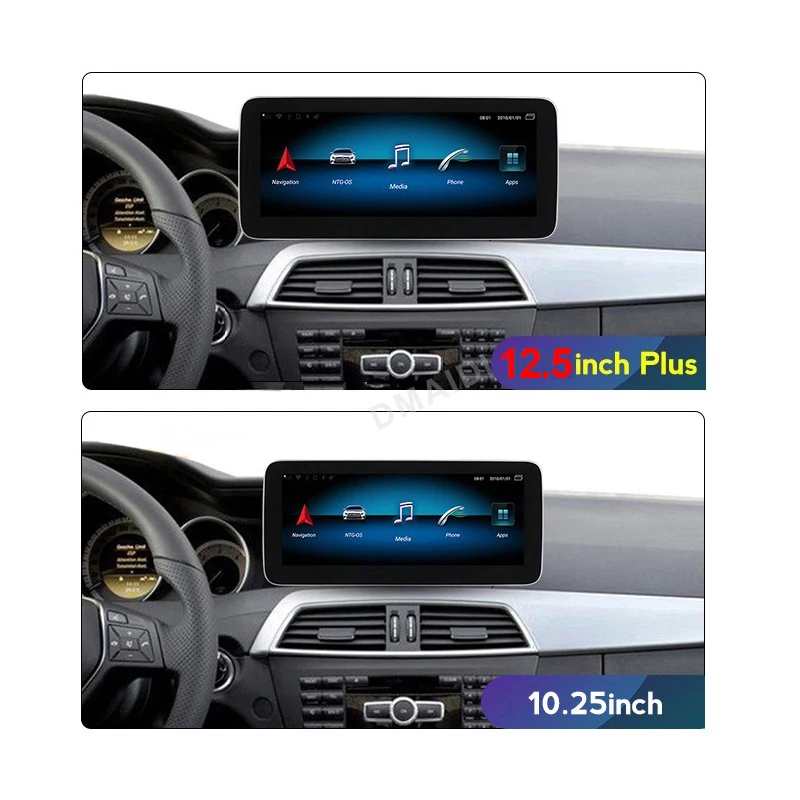 Автомобилно Радио Android 12-18G Мултимедиен Плеър за Mercedes Benz ML-Class GLS GLE SLK SLC SL ML W166 GL X166 Carplay Auto Video 4G