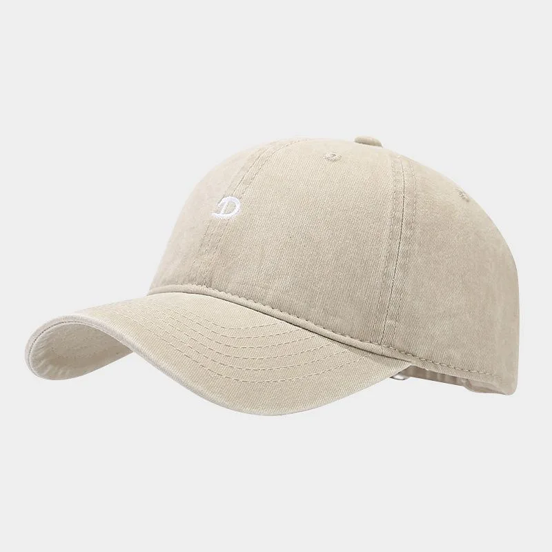 Пролетно памучен бейзболна шапка с бродерия на букви, регулируеми външни шапки-снэпбэк за мъже и жени 202