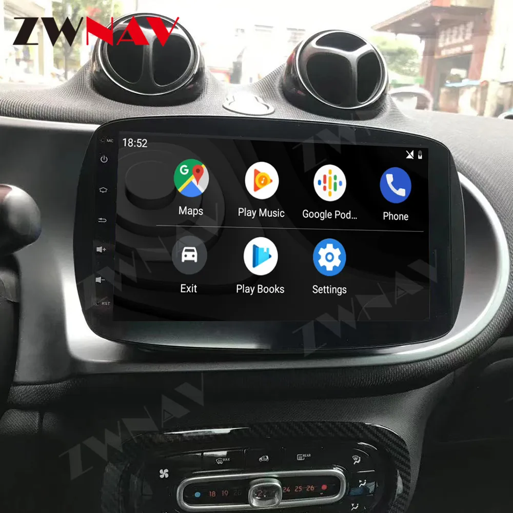 Android 11 Автозвук DSP Стерео Безжична Carplay GPS навигация за Mercedes-benz, Smart Car Radio Мултимедиен плеър Главното устройство