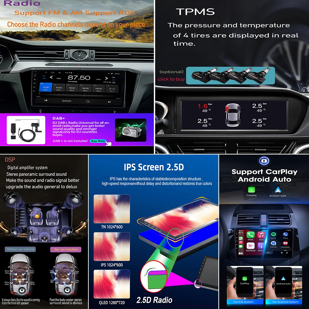 Android 13 Авто Радио Мултимедиен Плейър GPS Навигация За Kia Seltos SP2 2019-2023 Авто Главното Устройство QLED Екран WIFI 4G BT
