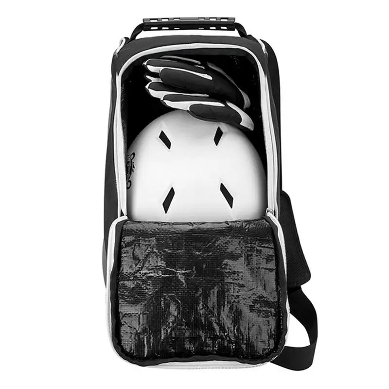 Преносима ски чанта за каране на открито, чанта за сноубордических обувки, водоустойчива чанта за съхранение на ски-голям капацитет, ски чанта от плат Оксфорд 600D, ски екипировка