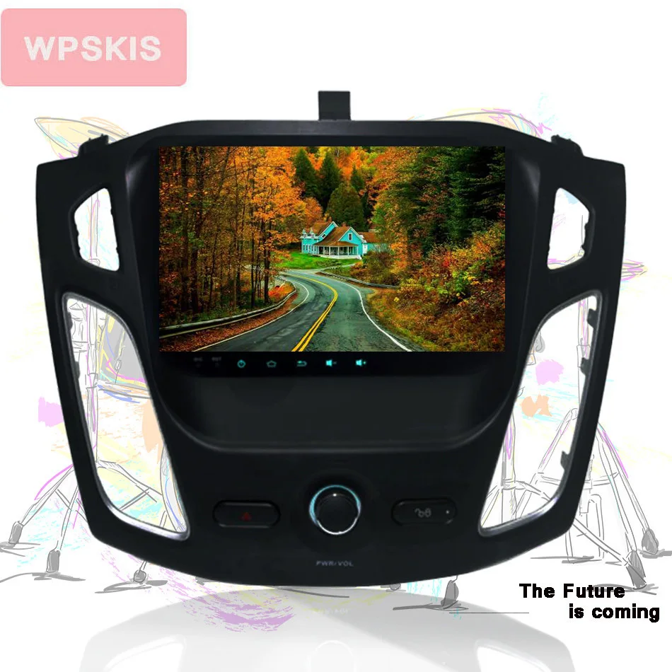 За Ford Focus 2011 автоматична gps навигация музикален КОМПЮТЪР мултимедиен рекордер с 3 /4g wifi восьмиядерный Android 13,0 4 + gb 64 gb CarPlay rds
