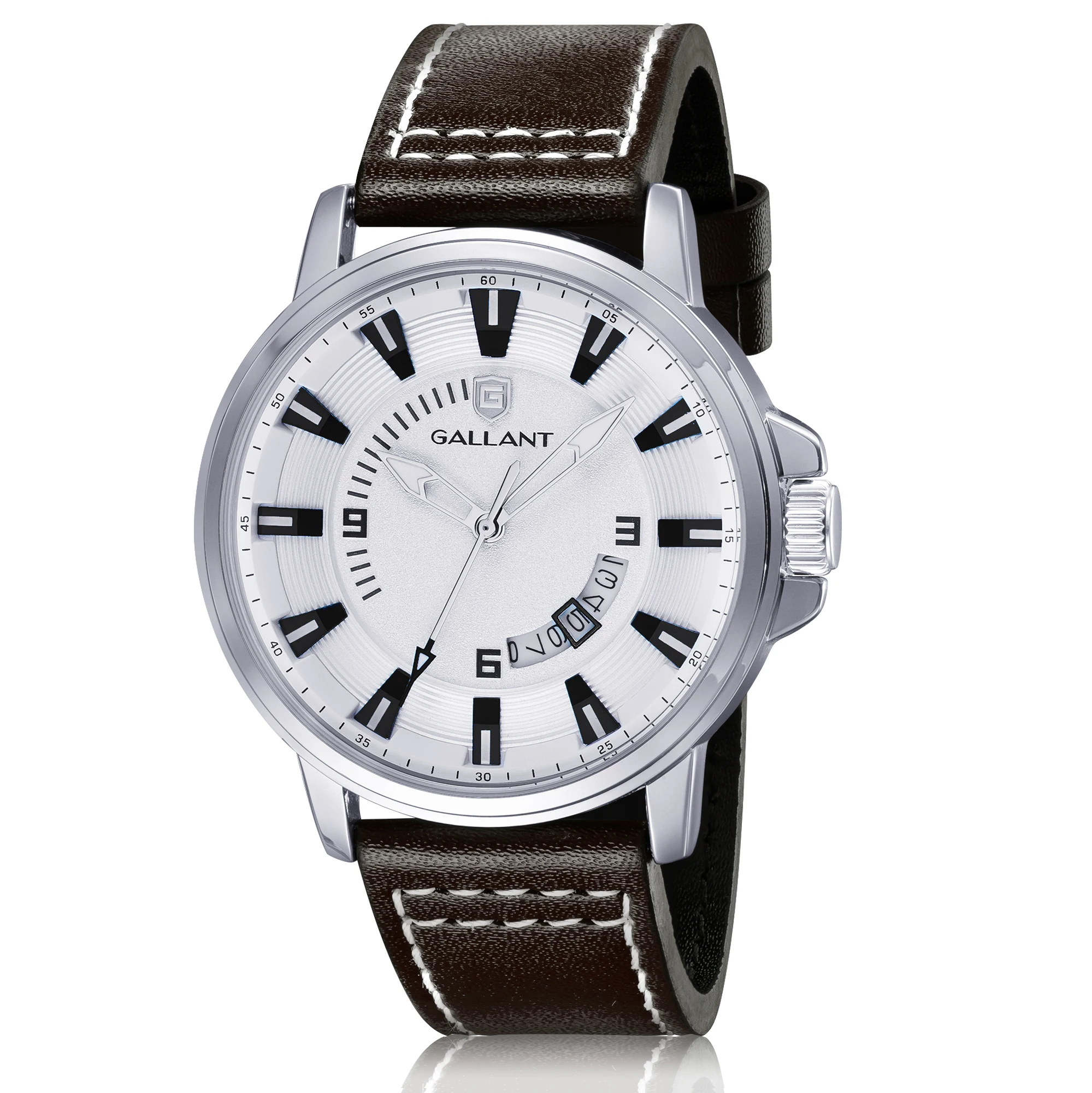 Мъжки Ежедневни часовници кварцови часовници за мъже, спортни водоустойчив часовник с нежна дата в календара, мъжки аналогов часовник 44 мм