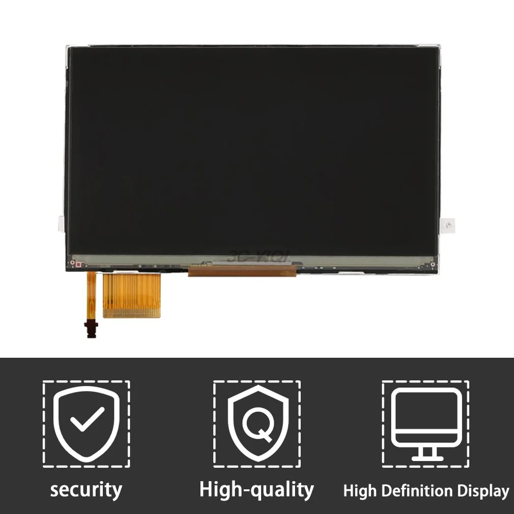 Оригиналната Смяна на Емкостного черно LCD дисплей Ремонт на Резервни части за LCD дисплей SONY PSP 3000