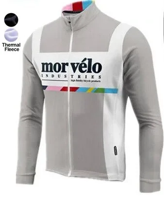 Велосипедна майк Morvelo с дълъг ръкав Ropa ciclismo hombre, Велосипедна дрехи, трико, върховете Ciclismo